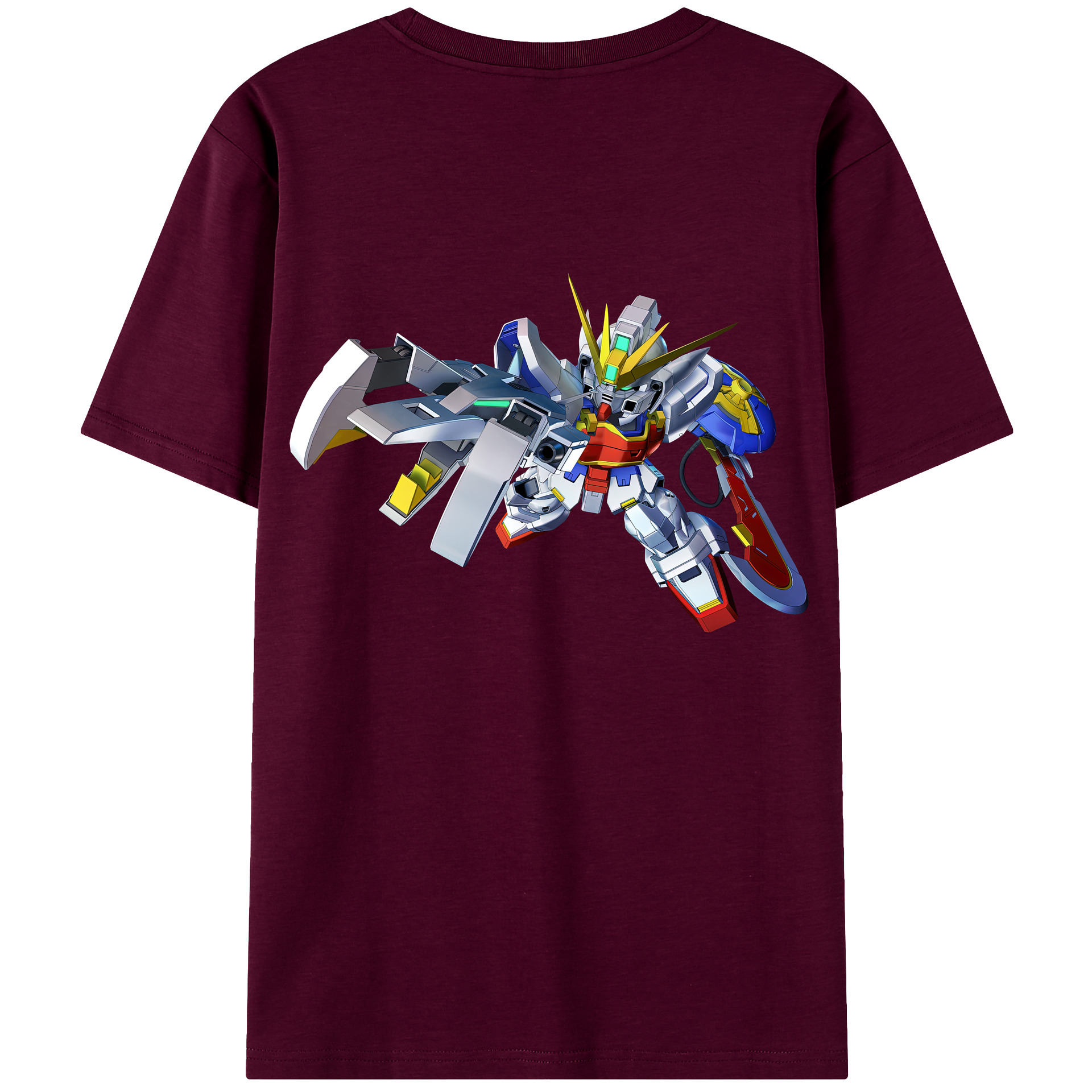 （画像用） 機動戦士ガンダム Mobile Suit Gundam レディース半袖Tシャツ(バックプリント)